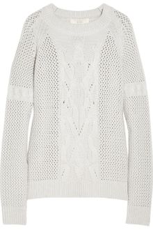 Vanessa Bruno Athé Cable-knit Wool Sweater - Lyst