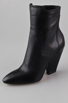 Camilla Skovgaard Cuban Heel Booties - Lyst
