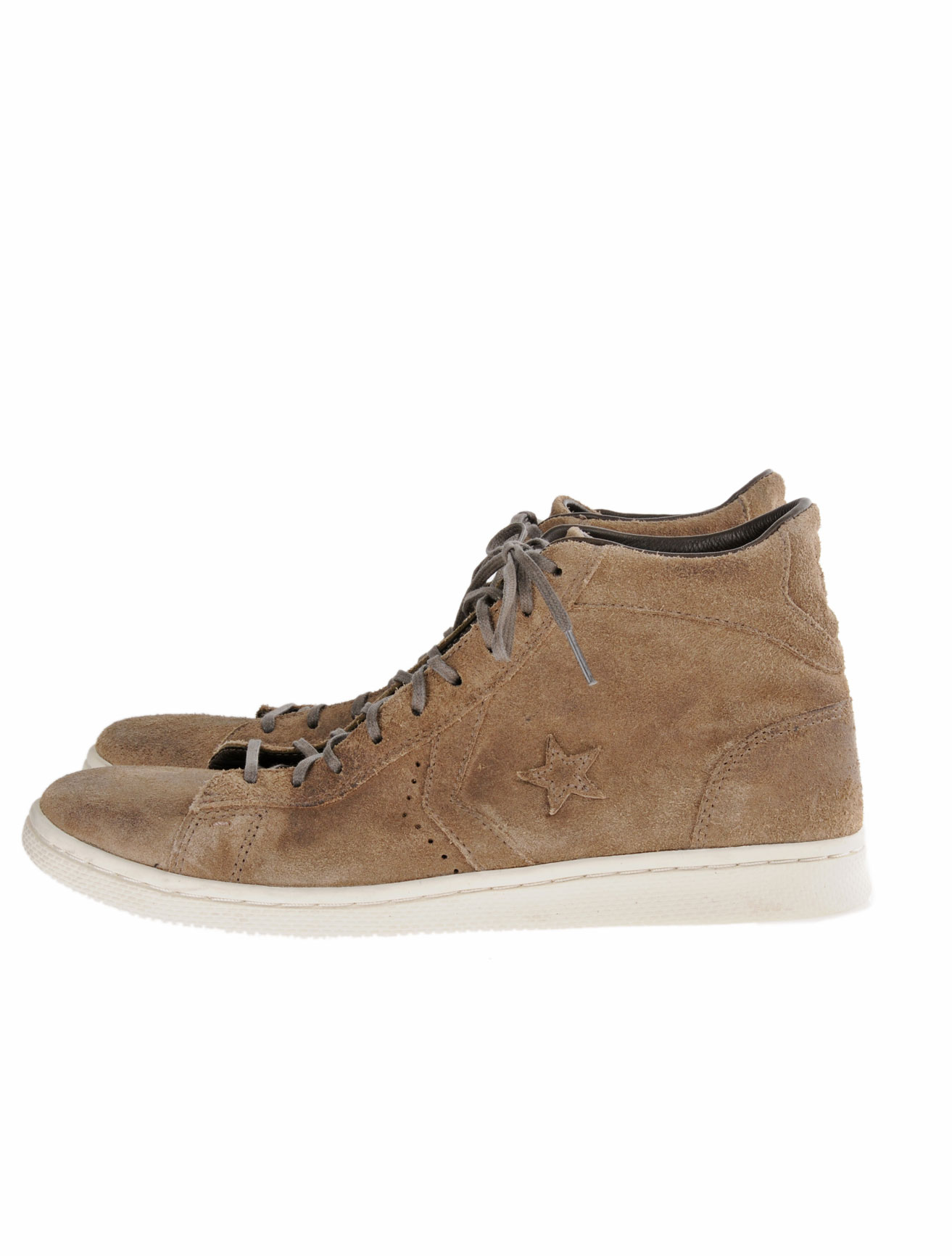 brown leather converse hi tops