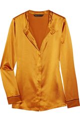 Marc By Marc Jacobs Disco Silk-satin Blouse