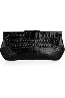 Nancy Gonzalez Crocodile Clutch - Lyst