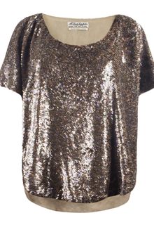 AllSaints Velutina Tee - Lyst