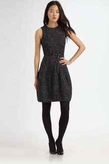 Michael by Michael Kors Tweed Sheath Dress - Lyst