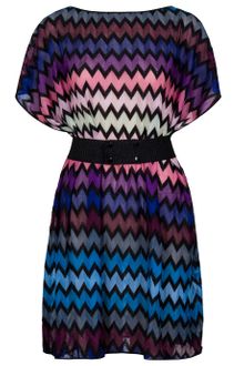 Missoni Georgia Short Zig Zag Kaftan - Lyst