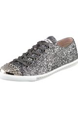 Miu Miu Glitter Sneaker