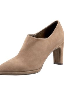 Stuart Weitzman Mid-heel Ankle Bootie - Lyst