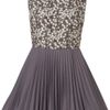 Topshop Liberty Print Julia Dress  in Gray (grey) - Lyst