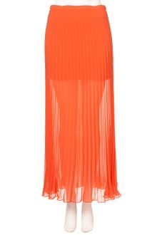 Topshop Pleated Maxi Skirt - Lyst