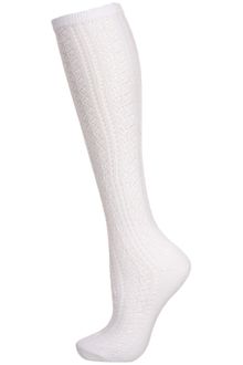 Topshop White Pelerine Knee Socks - Lyst