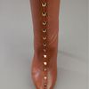 Valentino Long Studded Boot in Brown - Lyst