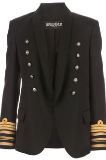 Balmain Military Jacket - Lyst