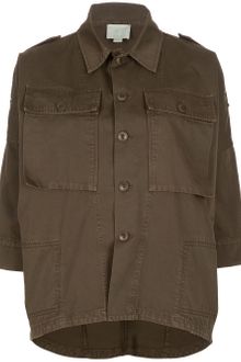 Boy by Band Of Outsiders Army Field Shirt Jacket - Lyst