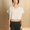 Damir Doma Womens Cropped Sleeveless Top in Beige (bone) - Lyst