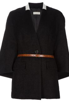 Dries Van Noten Cape Sleeve Coat - Lyst