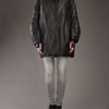 Ermanno Scervino Oversized Coat in Black - Lyst