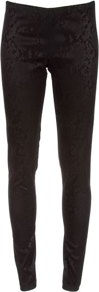 Msgm Leggings in Black - Lyst