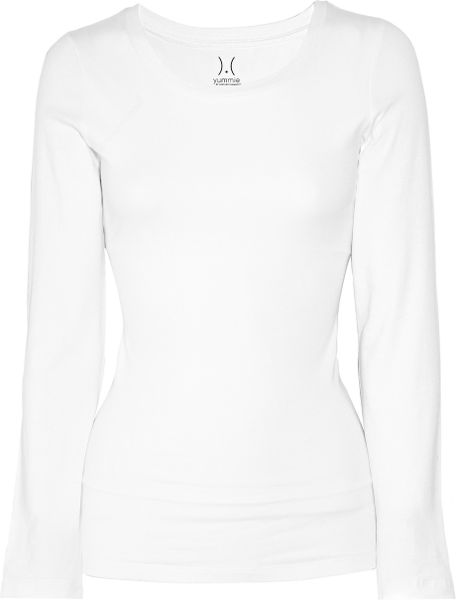 Yummie Tummie Invisible Stretchcotton Top in White - Lyst