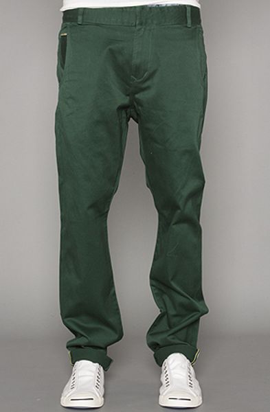 green chino pants