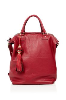 Diane Von Furstenberg Rustic Farm Drew Bucket Tote Leather Bag - Lyst
