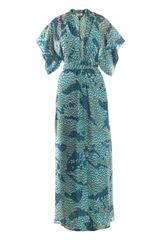 Issa Kimono Floral-print Dress