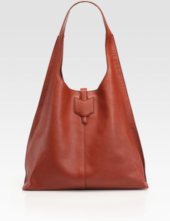 Yves Saint Laurent Ysl Leather Hobo Bag - Lyst