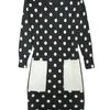 Markus Lupfer Rubber Polka Dot Dress in Black (charcoal) - Lyst