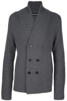 Neil Barrett Double Breasted Cardigan - Lyst