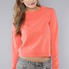 Obey The Old School Crew Fleece in Burnt Sienna in Red (sienna) - Lyst