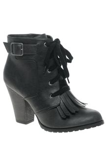 Asos Asos Alert Tassel Ankle Boot - Lyst