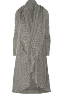 Day Birger Et Mikkelsen Draped Ribbed Knitted Cardigan - Lyst