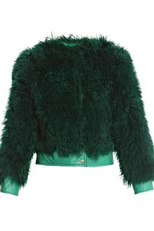 Diane Von Furstenberg Funnelia Crop Coat - Lyst