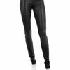 Helmut Lang Leather Stretch Leggings in Black - Lyst