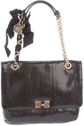 Lanvin Snakeskin Bag - Lyst