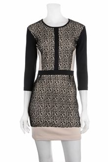 Markus Lupfer Lace Mini Dress - Lyst