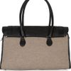Proenza Schouler Medium Ps1 Travel Leather and Felt Tote in Black - Lyst