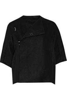 Rick Owens Structured Wool-blend Jacket - Lyst