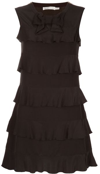See By Chloé Shift Dress in Black - Lyst