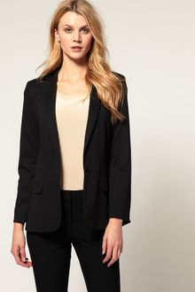 ASOS Collection Asos Boyfriend Blazer in Ponti - Lyst