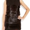 Burberry Prorsum Goat and Merino Woolblend Tunic in Brown - Lyst
