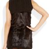 Burberry Prorsum Goat and Merino Woolblend Tunic in Brown - Lyst