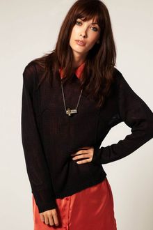 Cheap Monday Fine Gauge Seamed Knit - Lyst