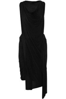Alexander Wang Draped Stretch Satin-jersey Dress - Lyst