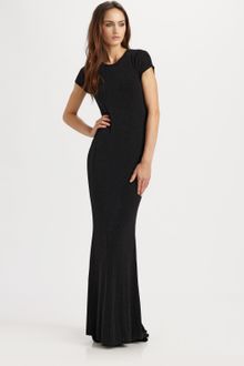 Alice + Olivia Rumer Open-back Maxi Dress - Lyst