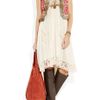 Antik Batik Totem Rabbittrimmed Embroidered Cotton Gilet in Red (taupe) - Lyst