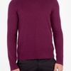 Burberry Deep Purple Cashmere Crew Knit in Purple for Men - Lyst