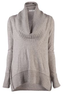 Donna Karan New York Cashmere Cowl Neck Top - Lyst