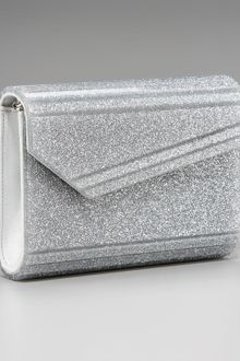 Jimmy Choo Candy Glitter Clutch - Lyst