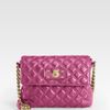 Marc Jacobs Quilting The Large Single Leather Bag in Purple (berry) - Lyst