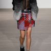 Matthew Williamson Leathertrimmed Knitted Wrap Skirt in Multicolor (multicolored) - Lyst
