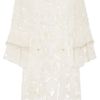 Matthew Williamson Poppy Beaded Silkgeorgette Shift Dress in Beige (poppy) - Lyst